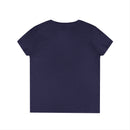Drill Floral V-Neck T-Shirt for Women