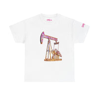 Glitter Pumpjack Front - Black - SS - T-Shirt