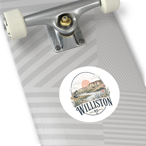 Williston Flowers - Hard Hat or Truck Decal