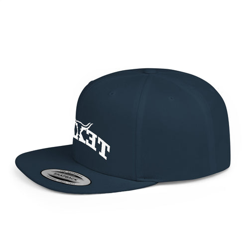 Texas Backwards - Flat Bill Snapback