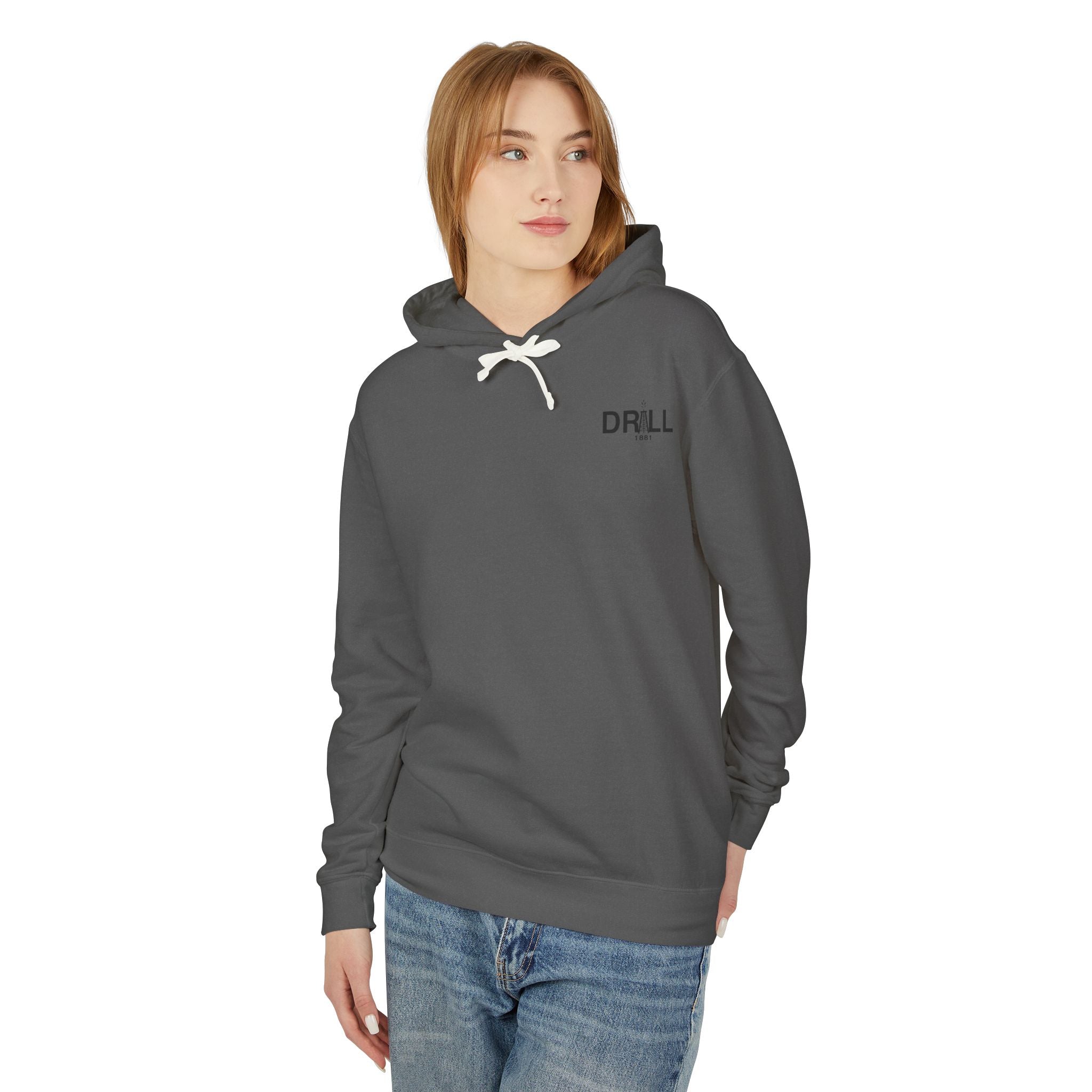 Pump Jack Sketch - Soft Lightweight Hoodie