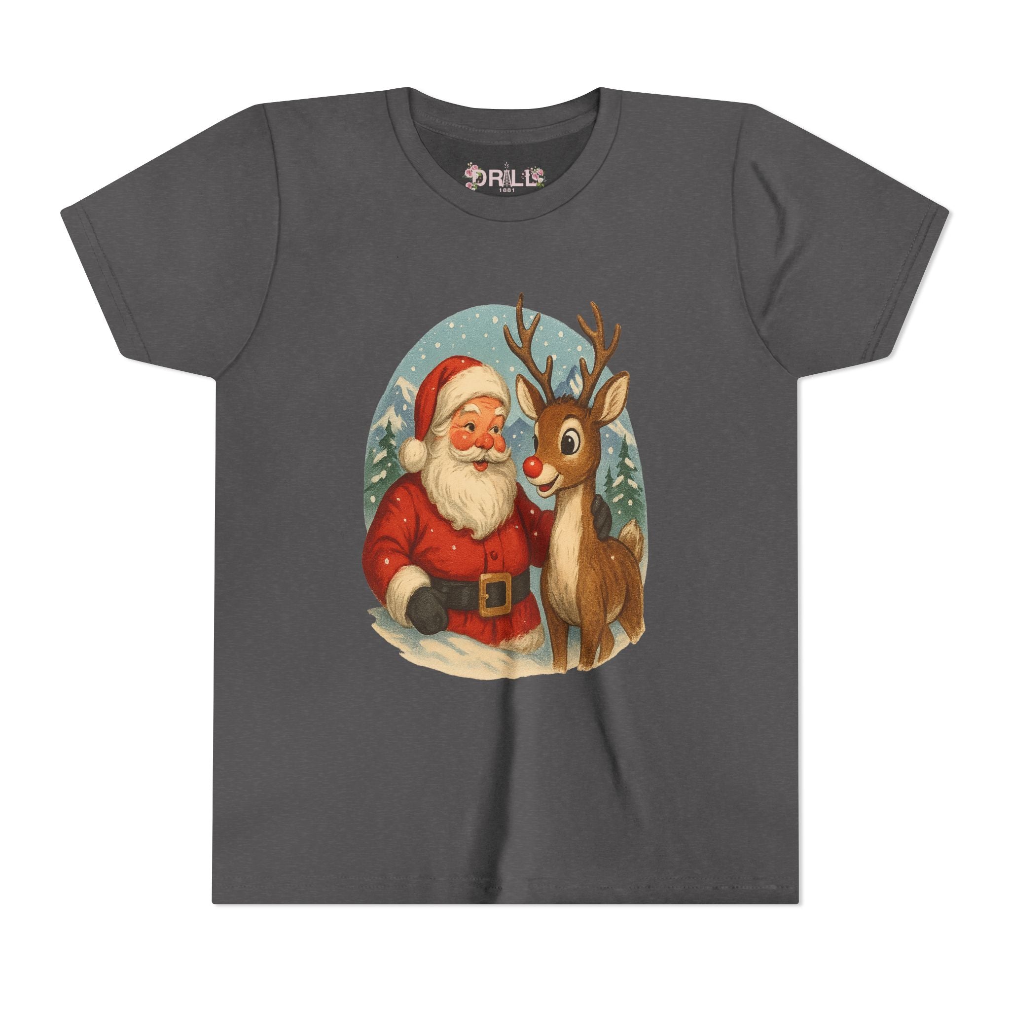 Santa Merry Christmas  - Youth - Tee