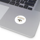 Deadhorse Alaska Round Sticker — End of the Dalton Highway Laptop Decal