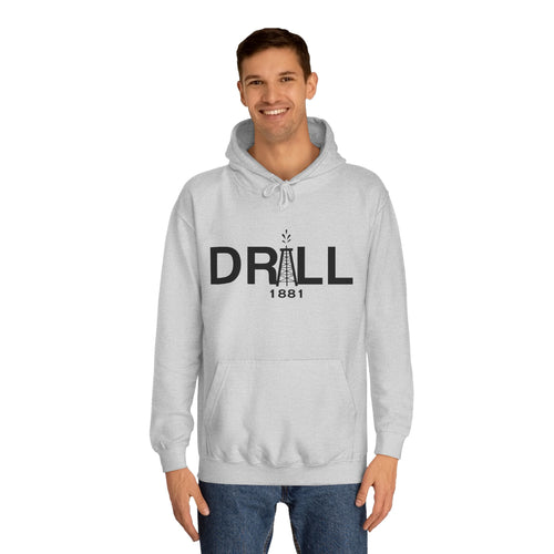 DRILL Premium Hoodie Black Logo