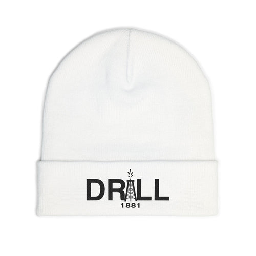DRILL Embroidered Knit Beanie