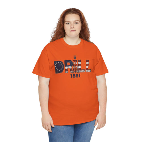 13 Stars Drill Logo - SS - Front