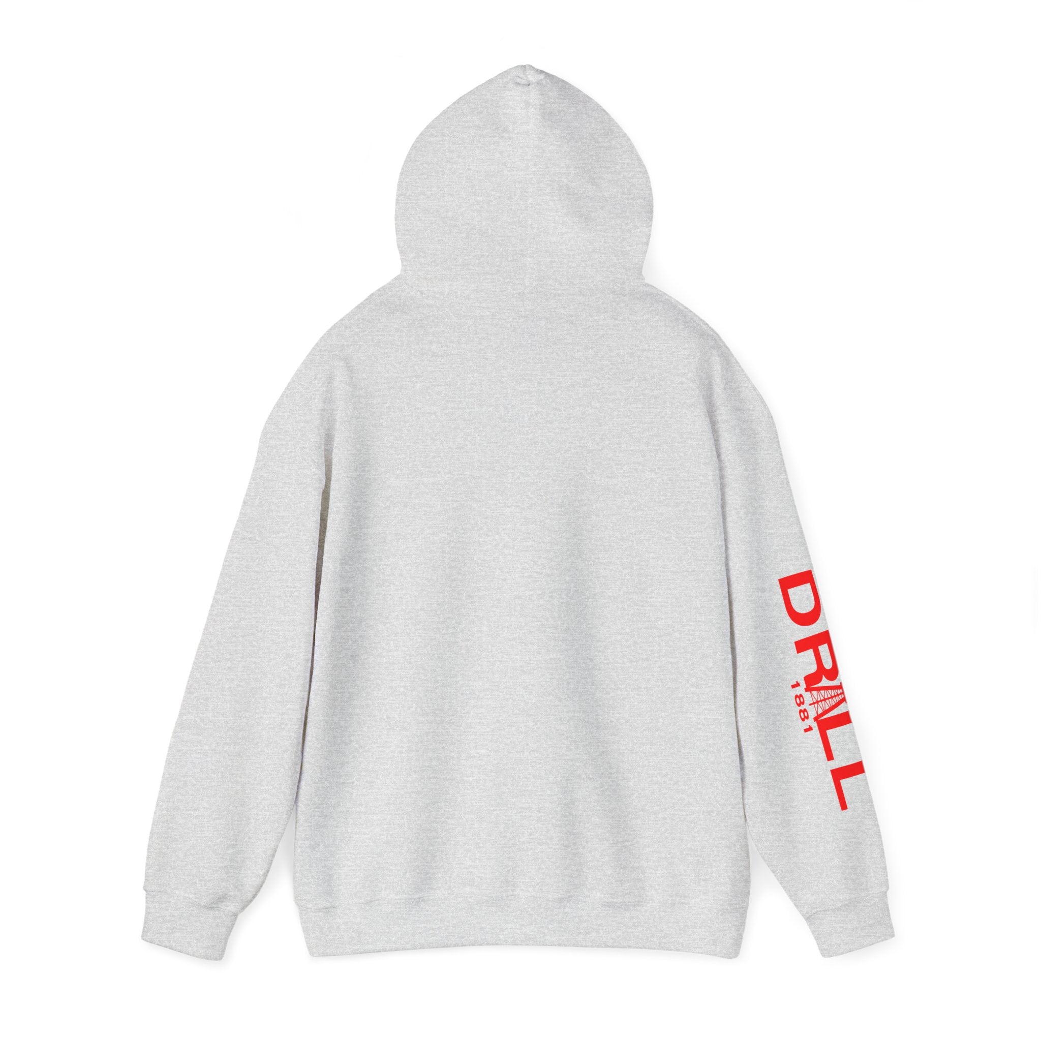 Drill Basic Red Logo - Heavy Blend™ Hoodie