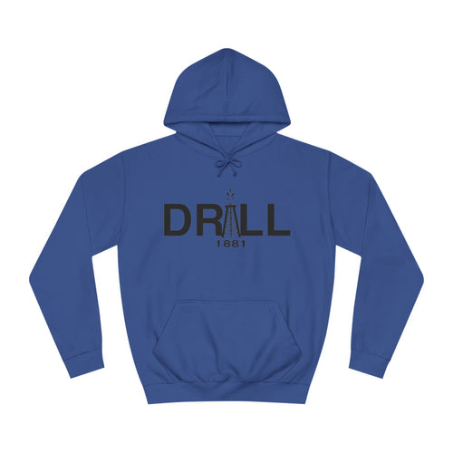 DRILL Premium Hoodie Black Logo
