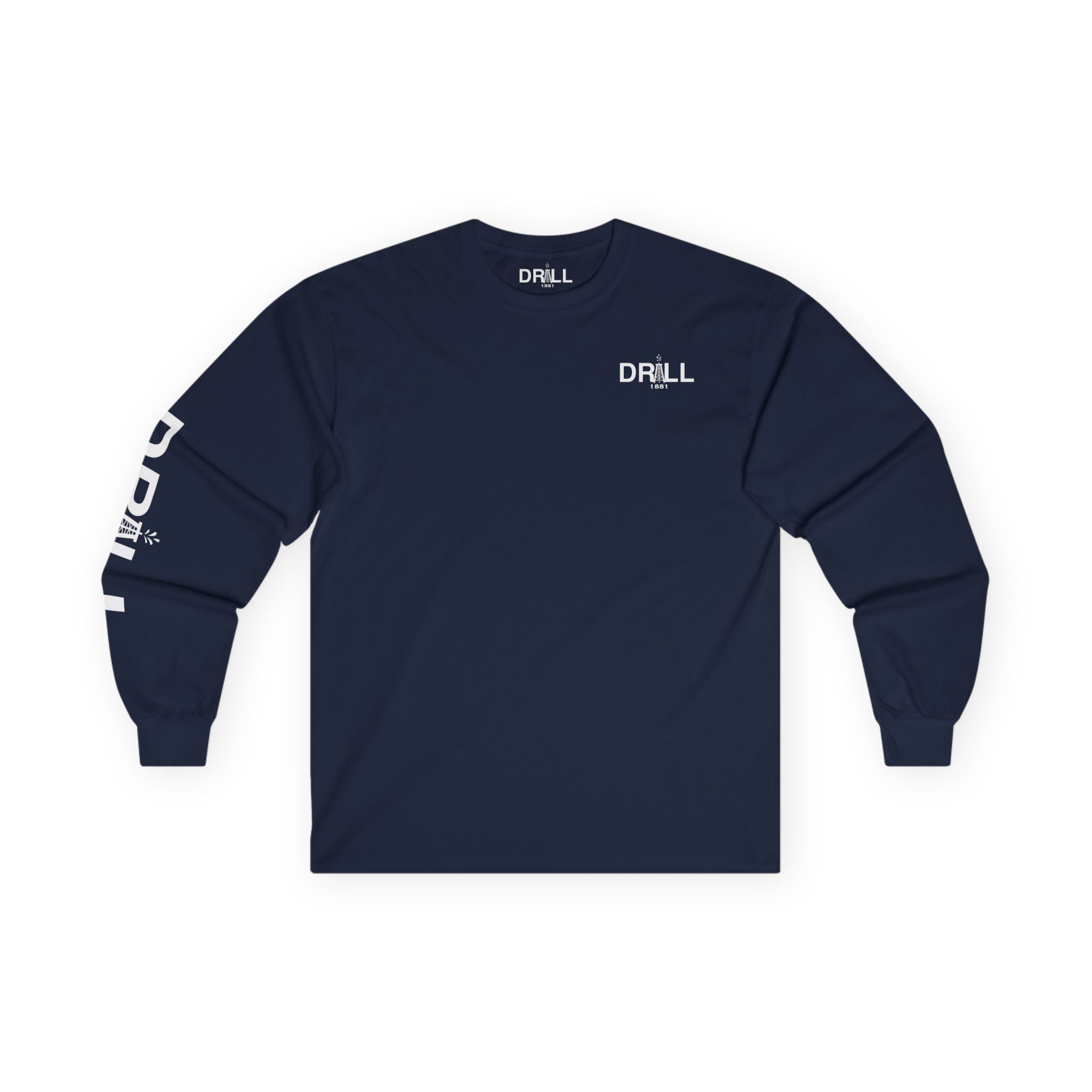 Pump Jack Sketch - Long Sleeve Tee