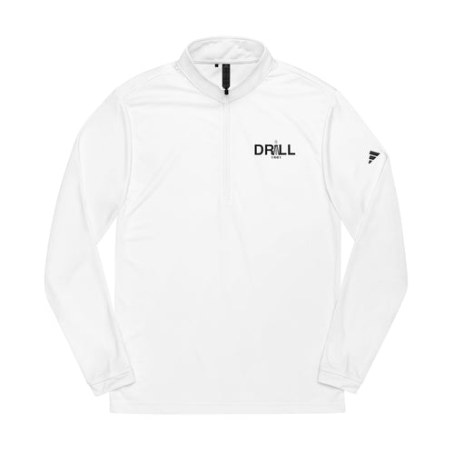 adidas® Quarter-Zip Pullover with DRILL Embroidery - Athletic Training Gear