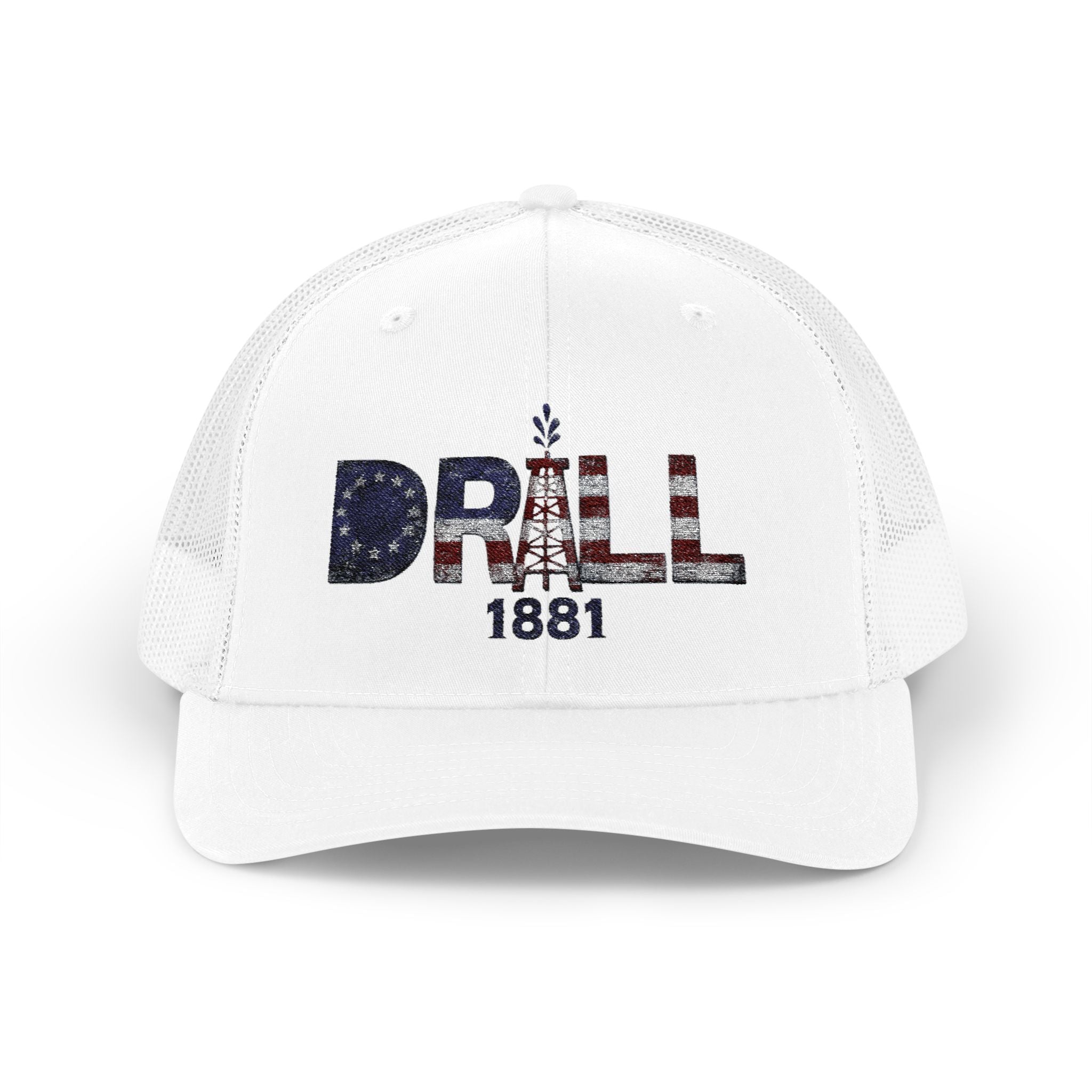 13 Stars Drill Logo - Snapback Trucker Cap