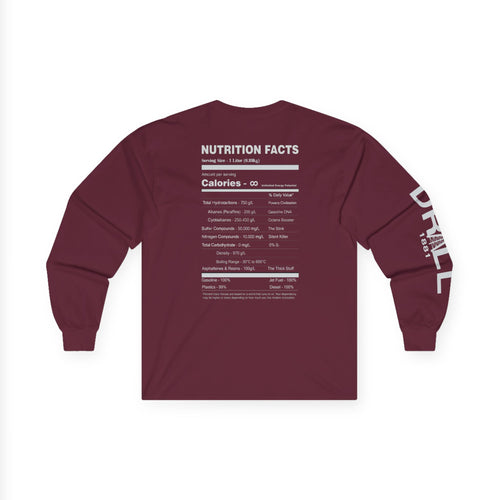 Nutritional Facts - Long Sleeve Tee