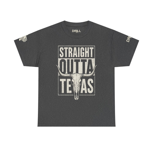 Straight Outta Texas Skull - SS - Front