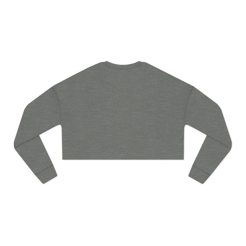 Drill Basic White Logo - Women's Cropped Sweatshirt