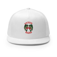 Kickin Bass 5 Panel Trucker Cap
