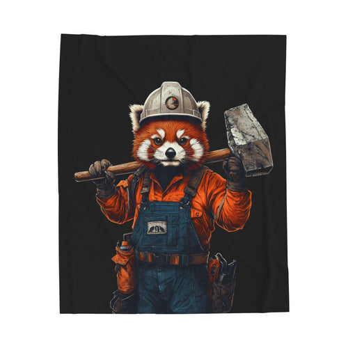 Velveteen Plush Blanket - Riggs Hammer