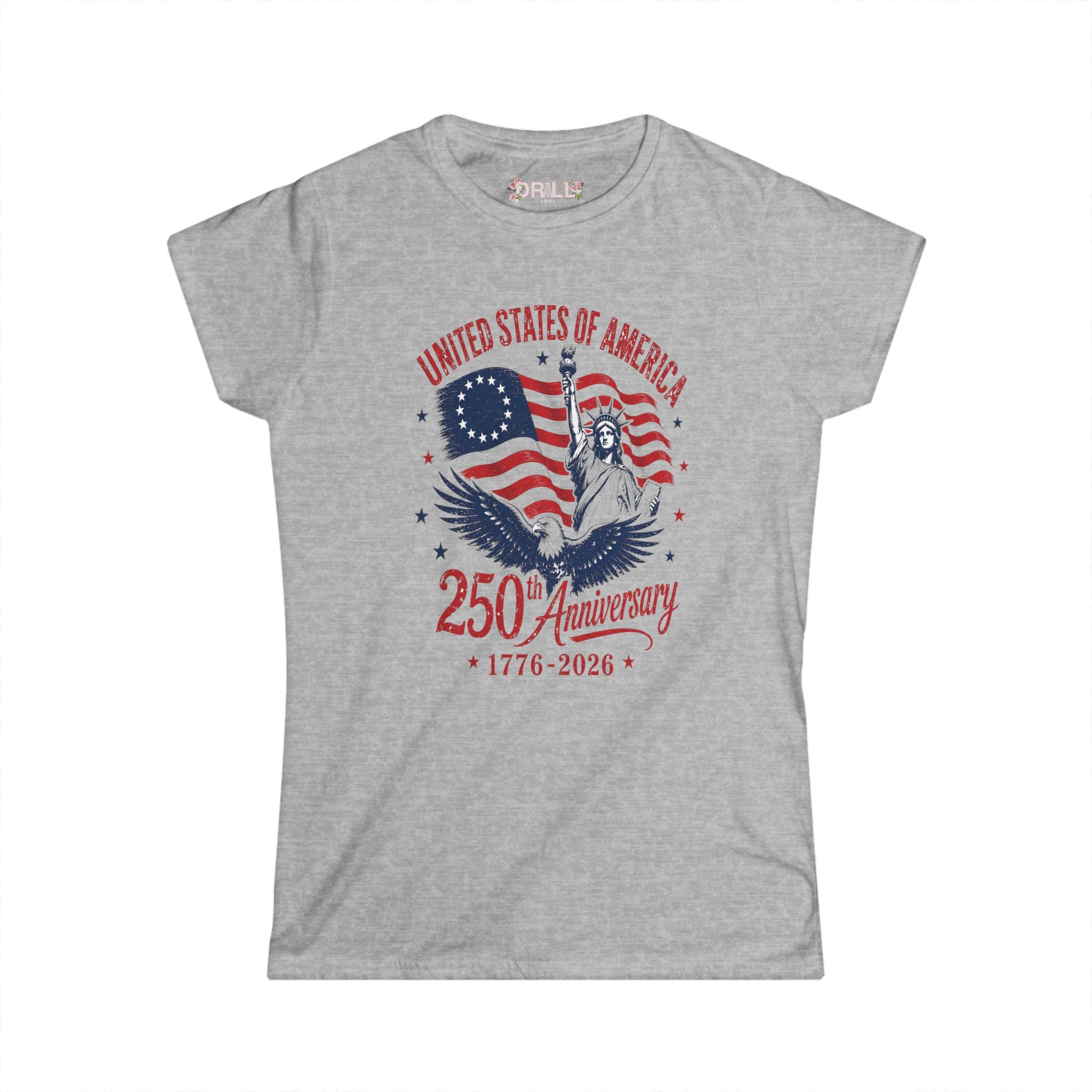 United States of America 250 Anniversary - SS - Front Womens