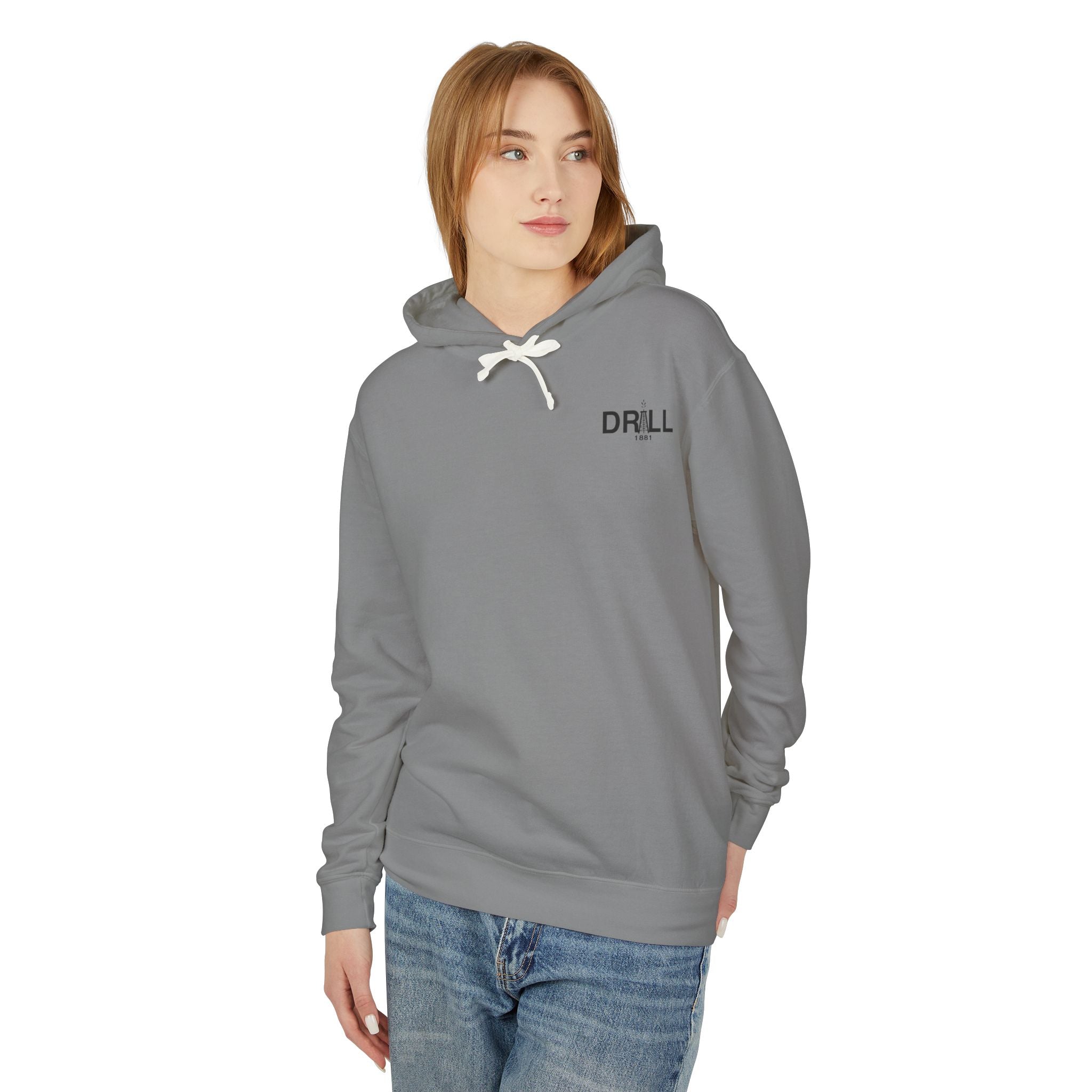 Pump Jack Sketch - Soft Lightweight Hoodie