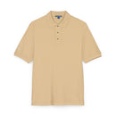 Embroidered White Jack Icon — Executive Polo