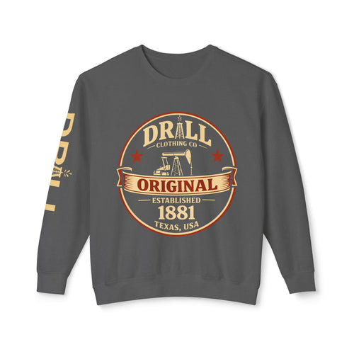 Original Pumpjack Sweatshirt — Vintage Long Sleeve Sweatshirt