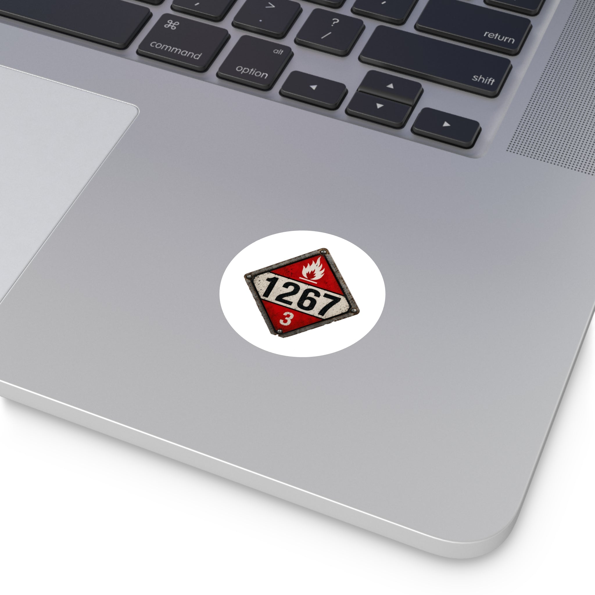 1267 - Oilfield Hard Hat or Truck Decal