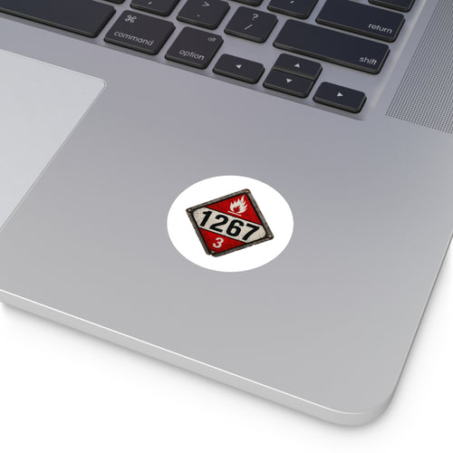 1267 - Oilfield Hard Hat or Truck Decal