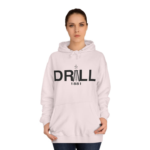 DRILL Premium Hoodie Black Logo