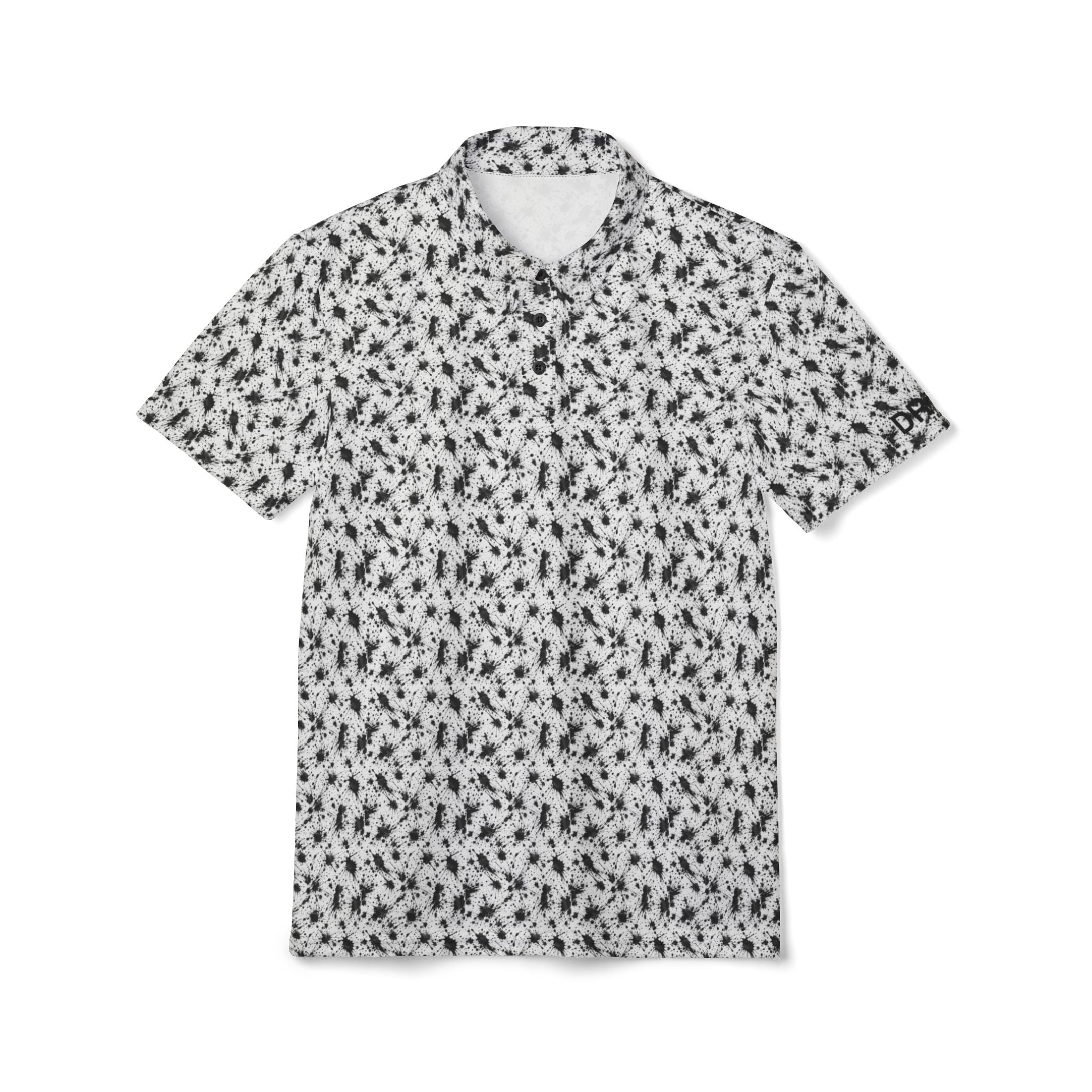 Oil Splatter - Stylish Male Polo Shirt