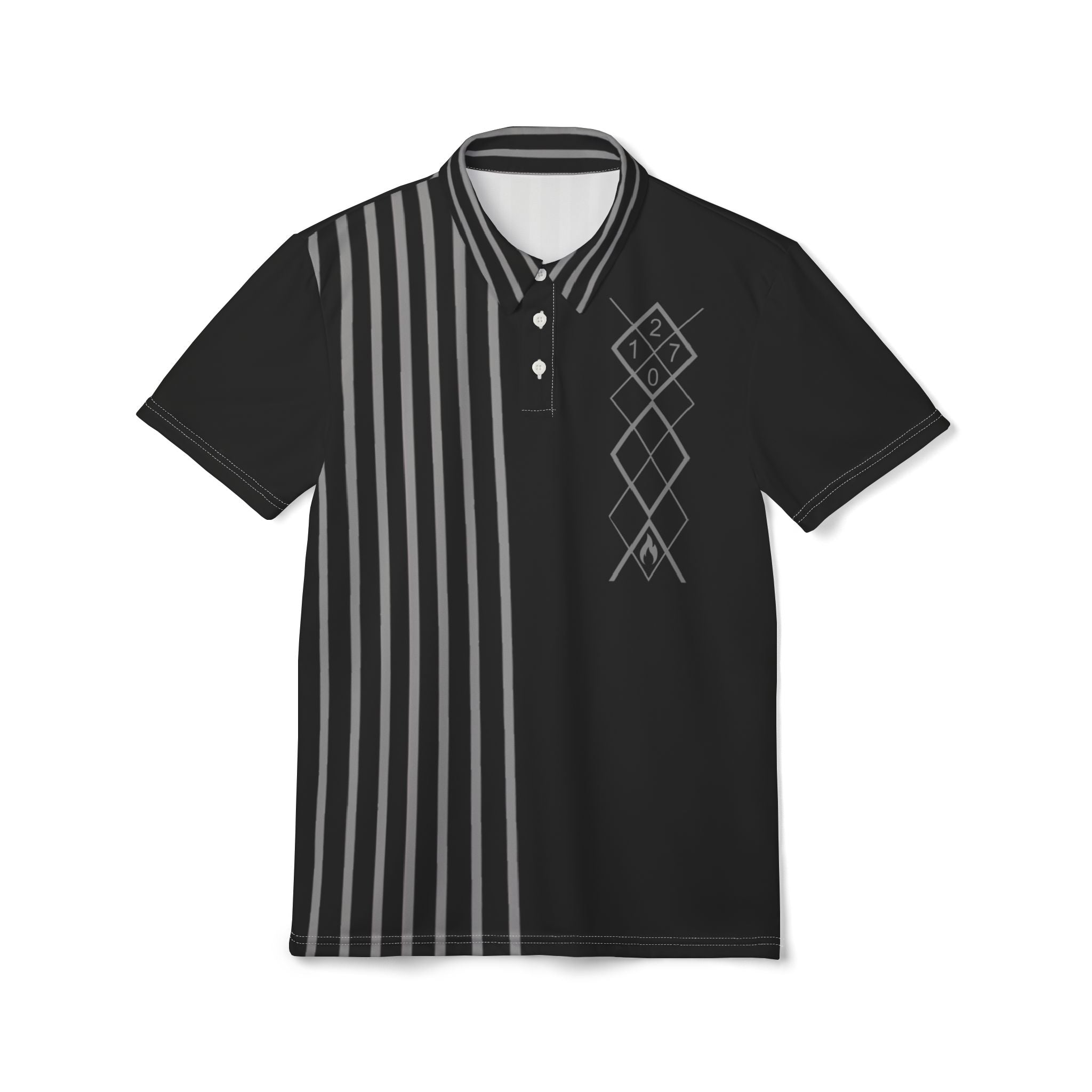 Flammable Crude - Stylish Men’s Polo Shirt