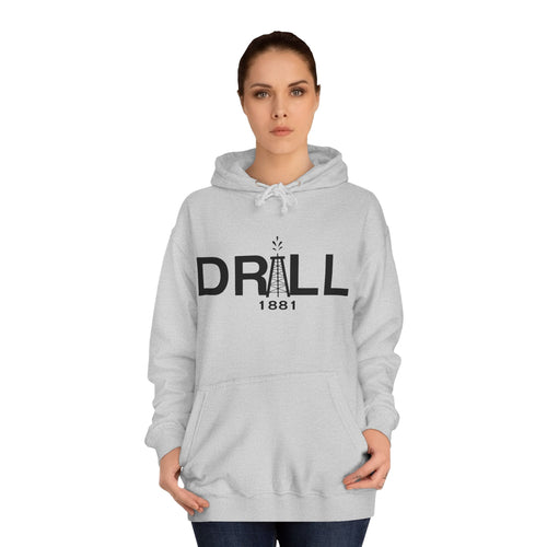 DRILL Premium Hoodie Black Logo