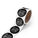 Old Glory Midland - Round Sticker Label Rolls