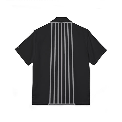 Black Flammable - Men's Camp Shirt