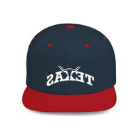 Texas Backwards - Flat Bill Snapback