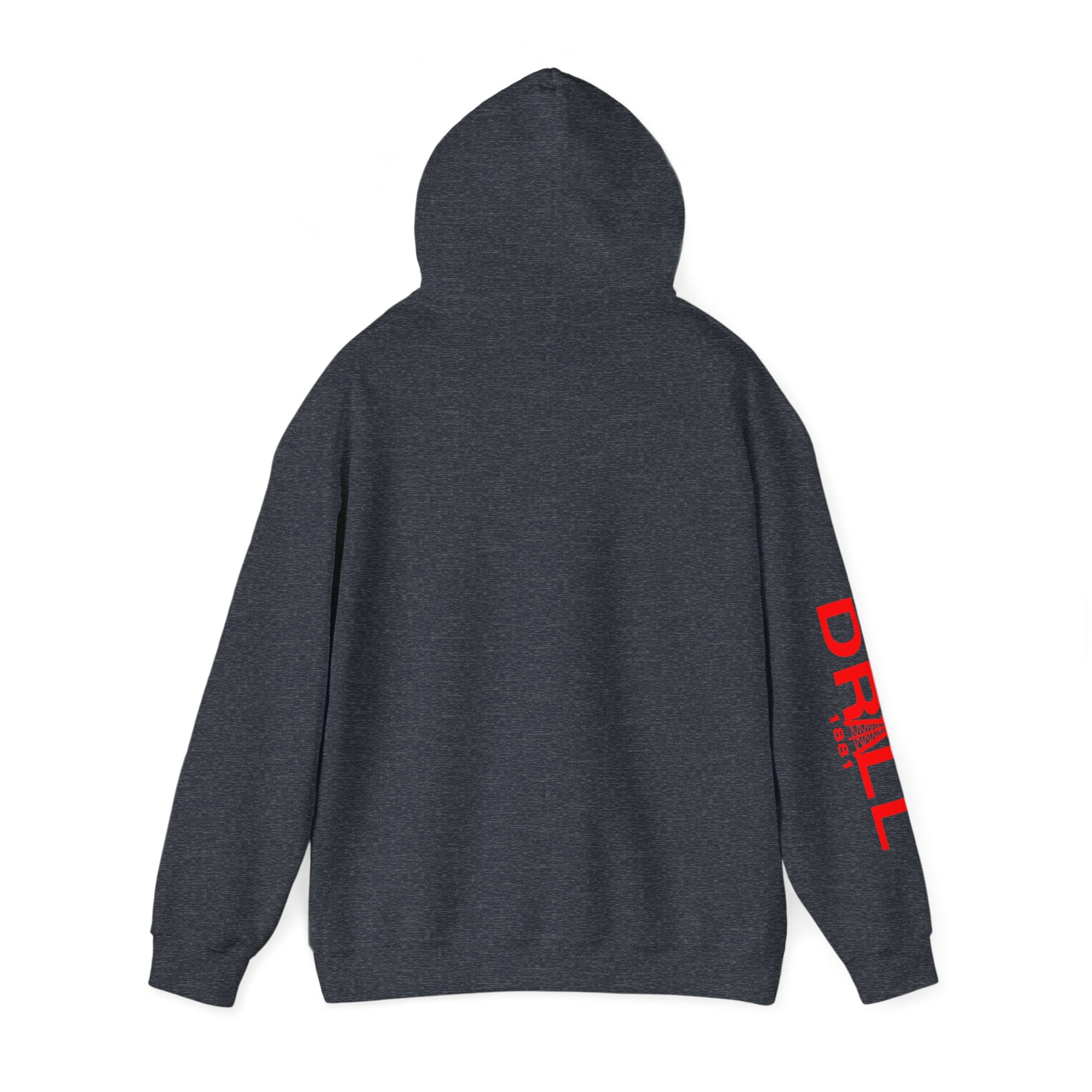 Drill Basic Red Logo - Heavy Blend™ Hoodie