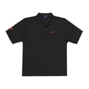 Embroidered Red Drill Logo — Executive Polo