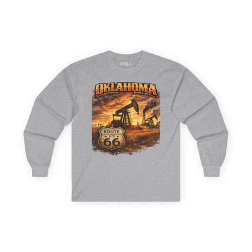 Oklahoma Route 66 - Long Sleeve Tee
