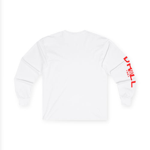 Drill Red Logo - Long Sleeve Tee