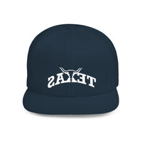 Texas Backwards - Flat Bill Snapback