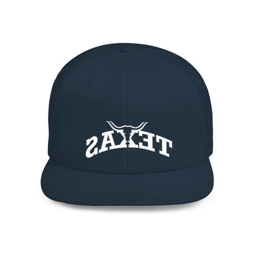 Texas Backwards - Flat Bill Snapback