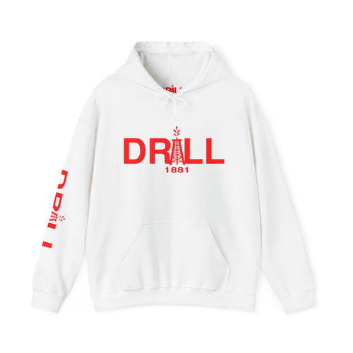 Drill Basic Red Logo - Heavy Blend™ Hoodie
