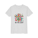 Be The Light Christmas - Youth Short Sleeve Tee - Fun & Stylish T-Shirt for Kids