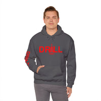 Drill Basic Red Logo - Heavy Blend™ Hoodie