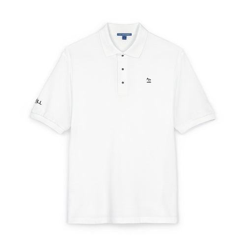 Embroidered Black Jack Icon — Executive Polo