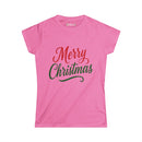 Merry Christmas - Ladies - SS - Front