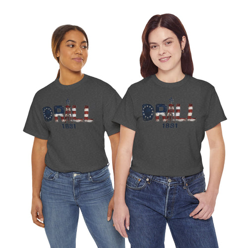 13 Stars Drill Logo - SS - Front
