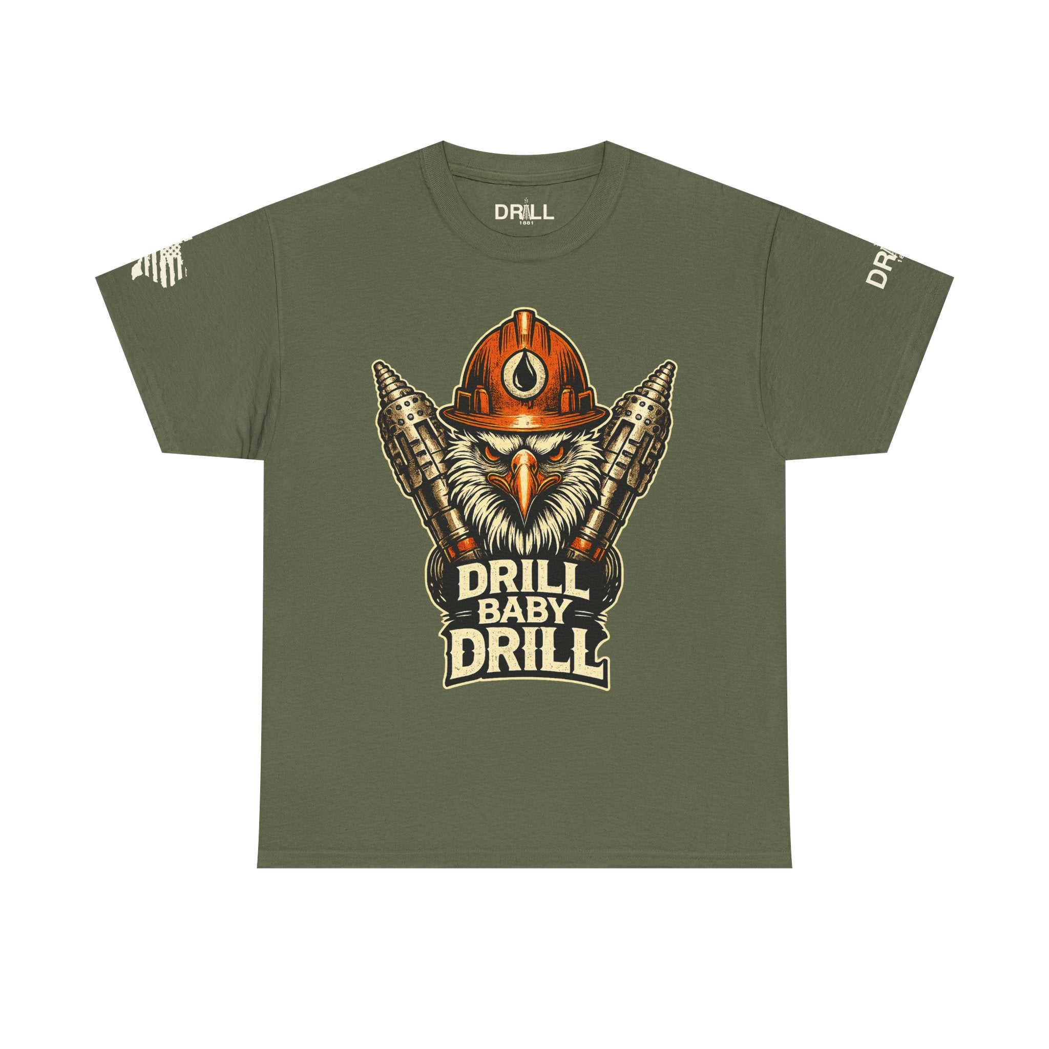 Drill Baby Drill Eagle - SS - Front