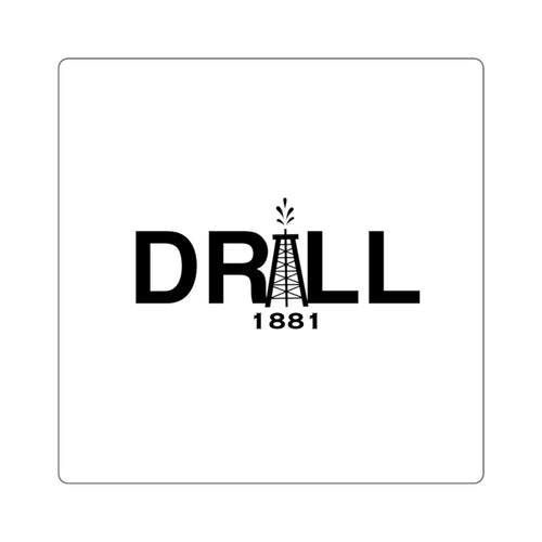 DRILL - Square Stickers