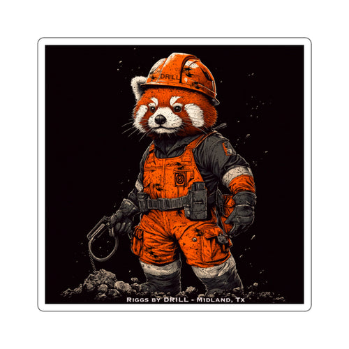 Riggs Roughnecking - Square Stickers