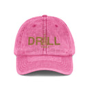 Vintage Embroidered Cap - DRILL 1987, Retro Hat, Adjustable Baseball Cap, Gift for Him, Outdoor Accessories, Fashion Statement