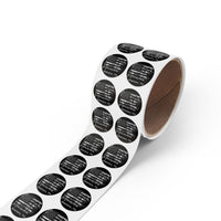 Old Glory Odessa - Round Sticker Label Rolls